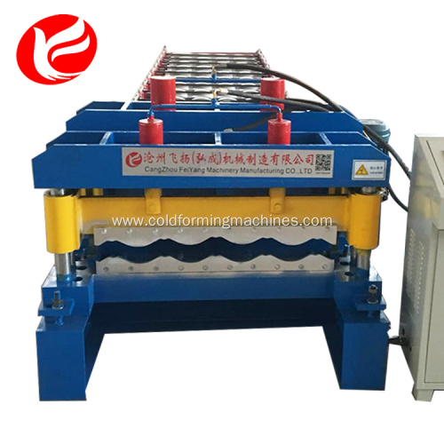 Roofing glazed tile roll forming machine / machinery